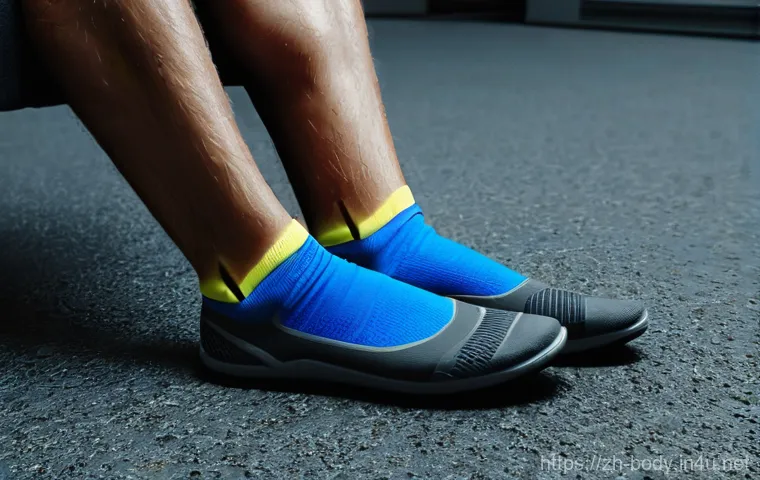 발목 통증 물리치료 사례 - Here are three detailed image prompts in English, designed to be visually appealing and adhere to th...